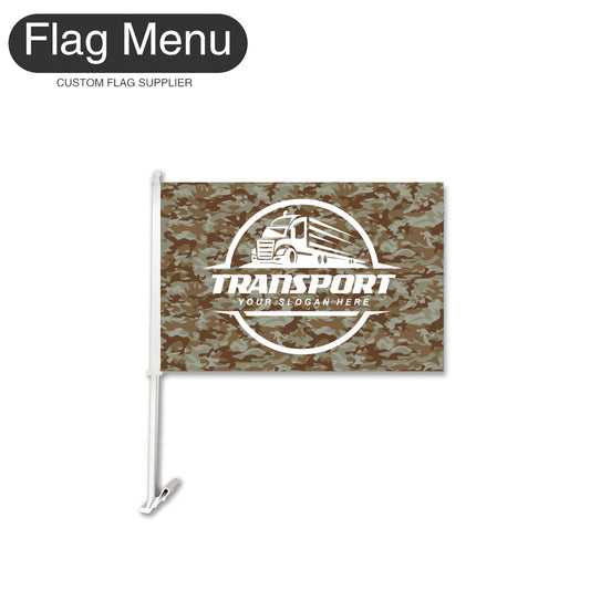 Car Flag Of Transport - 2pcs-Flag Menu