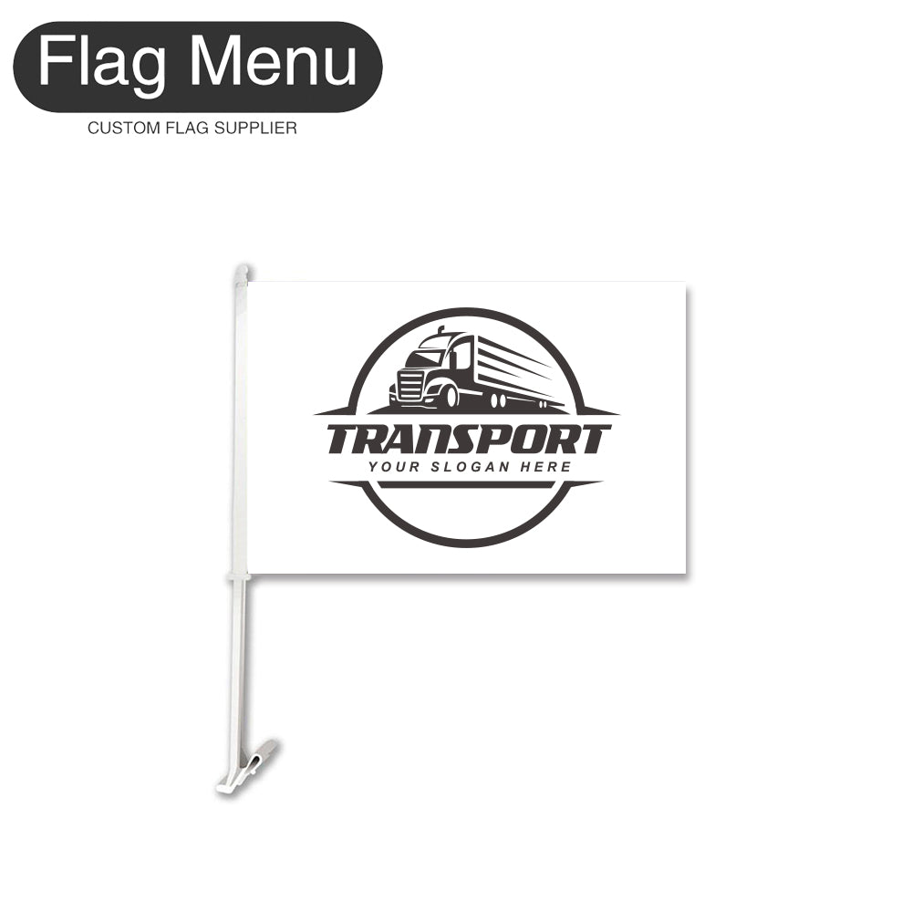 Car Flag Of Transport - 2pcs-Flag Menu