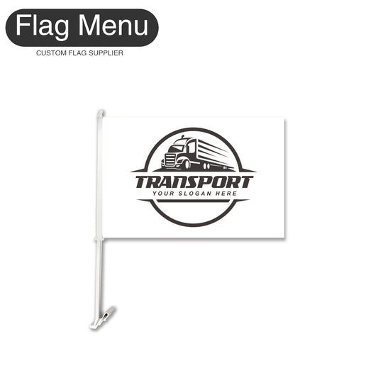 Car Flag Of Transport - 2pcs-Flag Menu