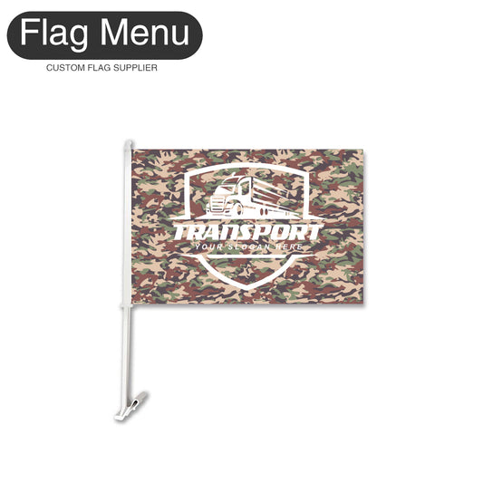 Car Flag Of Transport - 2pcs-Flag Menu