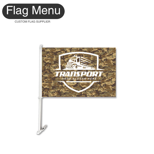 Car Flag Of Transport - 2pcs-Flag Menu