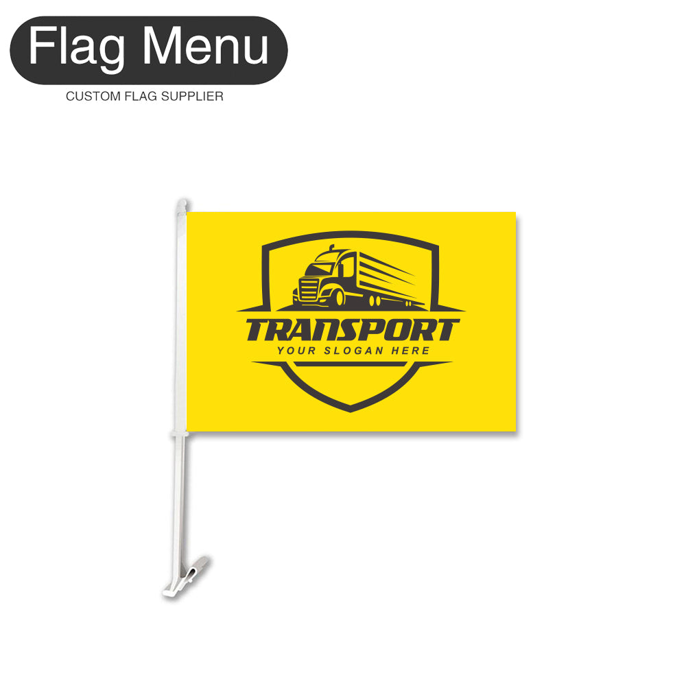 Car Flag Of Transport - 2pcs-Flag Menu