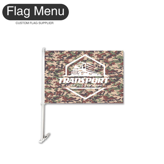 Car Flag Of Transport - 2pcs-Flag Menu