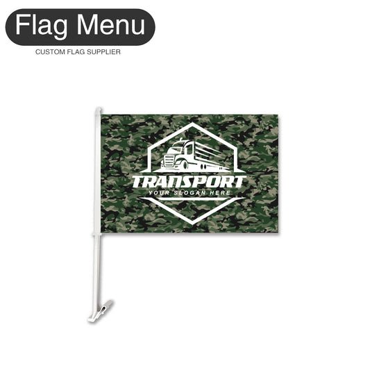 Car Flag Of Transport - 2pcs-Flag Menu