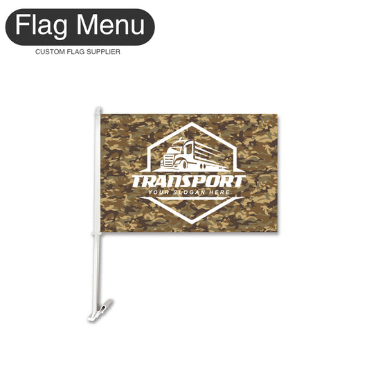 Car Flag Of Transport - 2pcs-Flag Menu