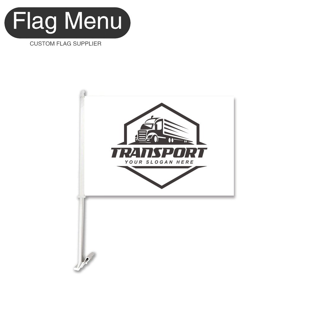 Car Flag Of Transport - 2pcs-Flag Menu