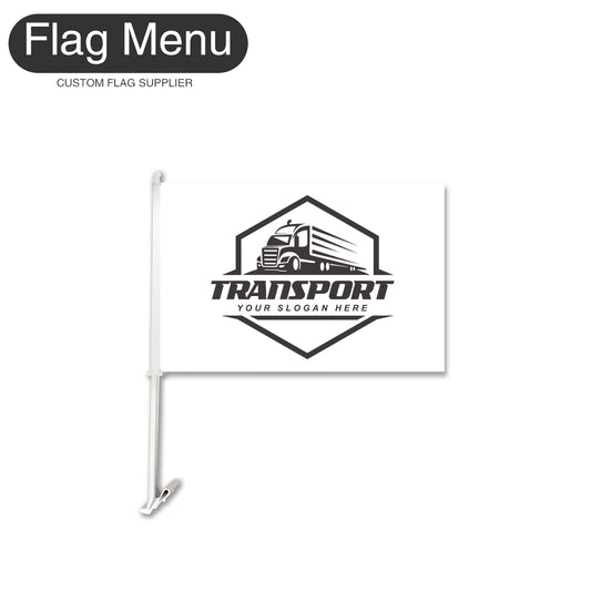 Car Flag Of Transport - 2pcs-Flag Menu