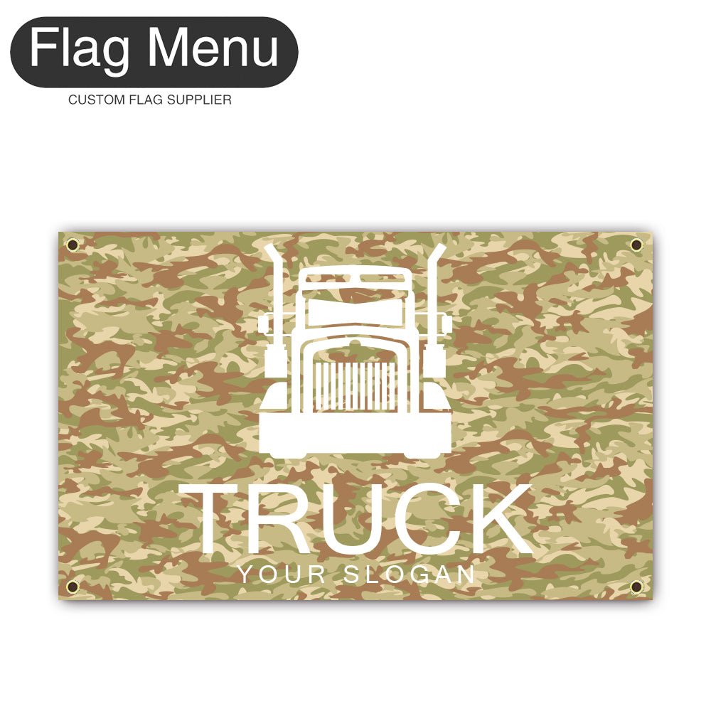 3'x5' Regular Flag - Transport-4 Grommets-Flag Menu