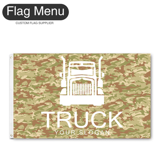 3'x5' Regular Flag - Transport-2 Grommets-Flag Menu