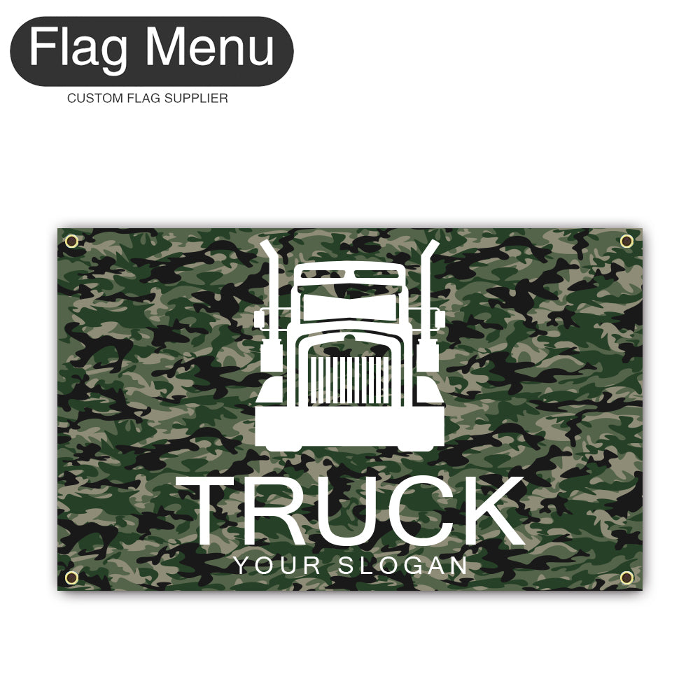 3'x5' Regular Flag - Transport-4 Grommets-Flag Menu
