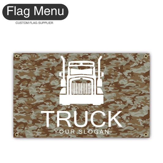 3'x5' Regular Flag - Transport-4 Grommets-Flag Menu
