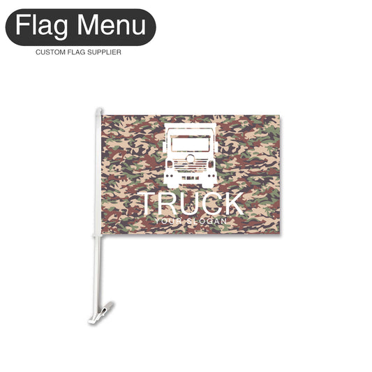 Car Flag Of Transport - 2pcs-Flag Menu