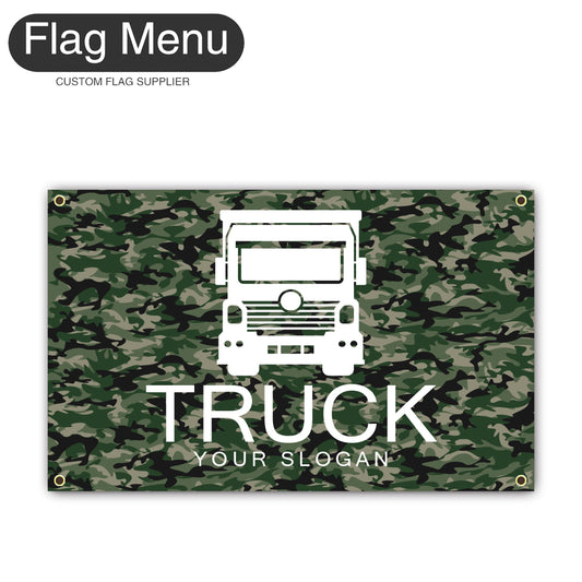 3'x5' Regular Flag - Transport-4 Grommets-Flag Menu