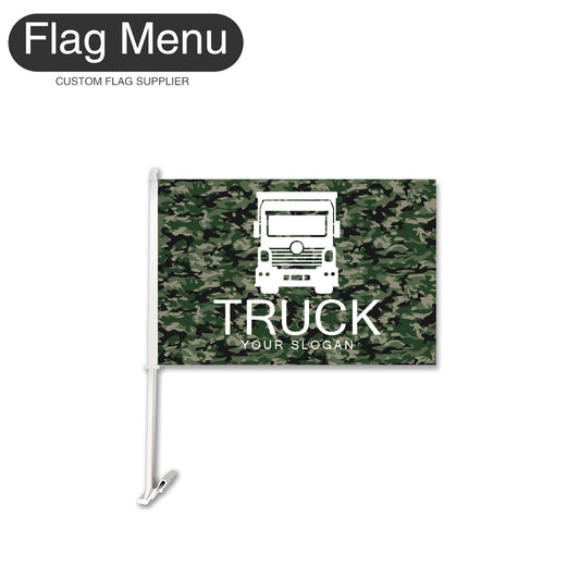 Car Flag Of Transport - 2pcs-Flag Menu