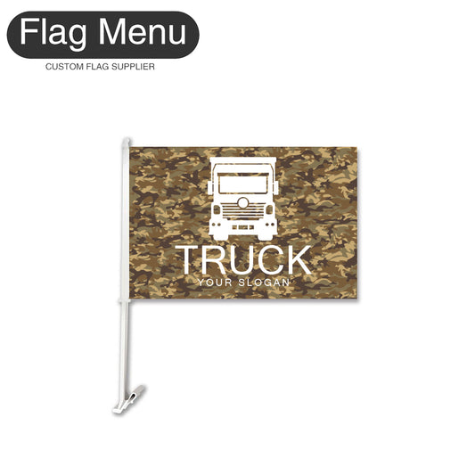 Car Flag Of Transport - 2pcs-Flag Menu