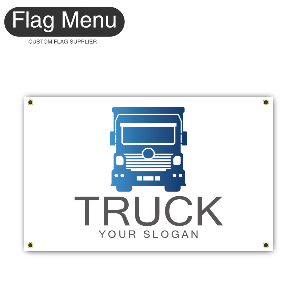 3'x5' Regular Flag - Transport-4 Grommets-Flag Menu