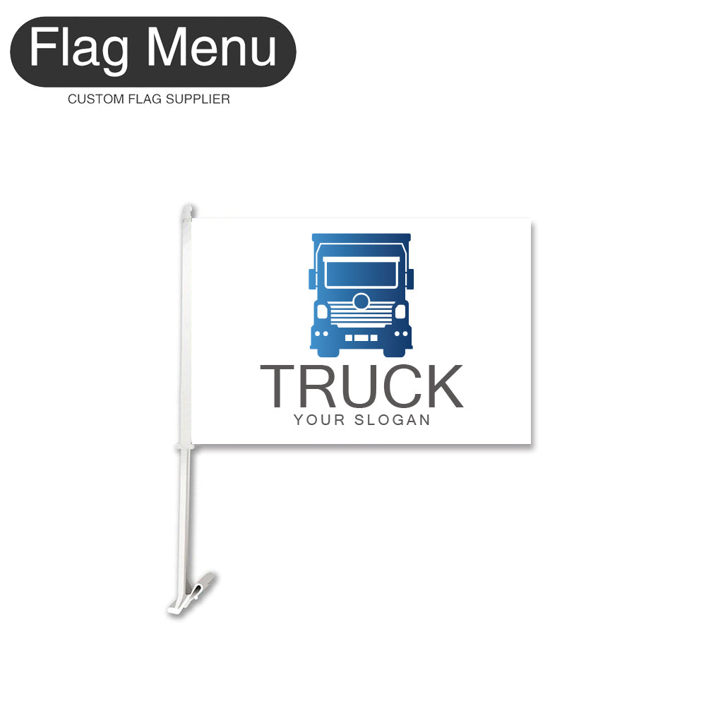 Car Flag Of Transport - 2pcs-Flag Menu