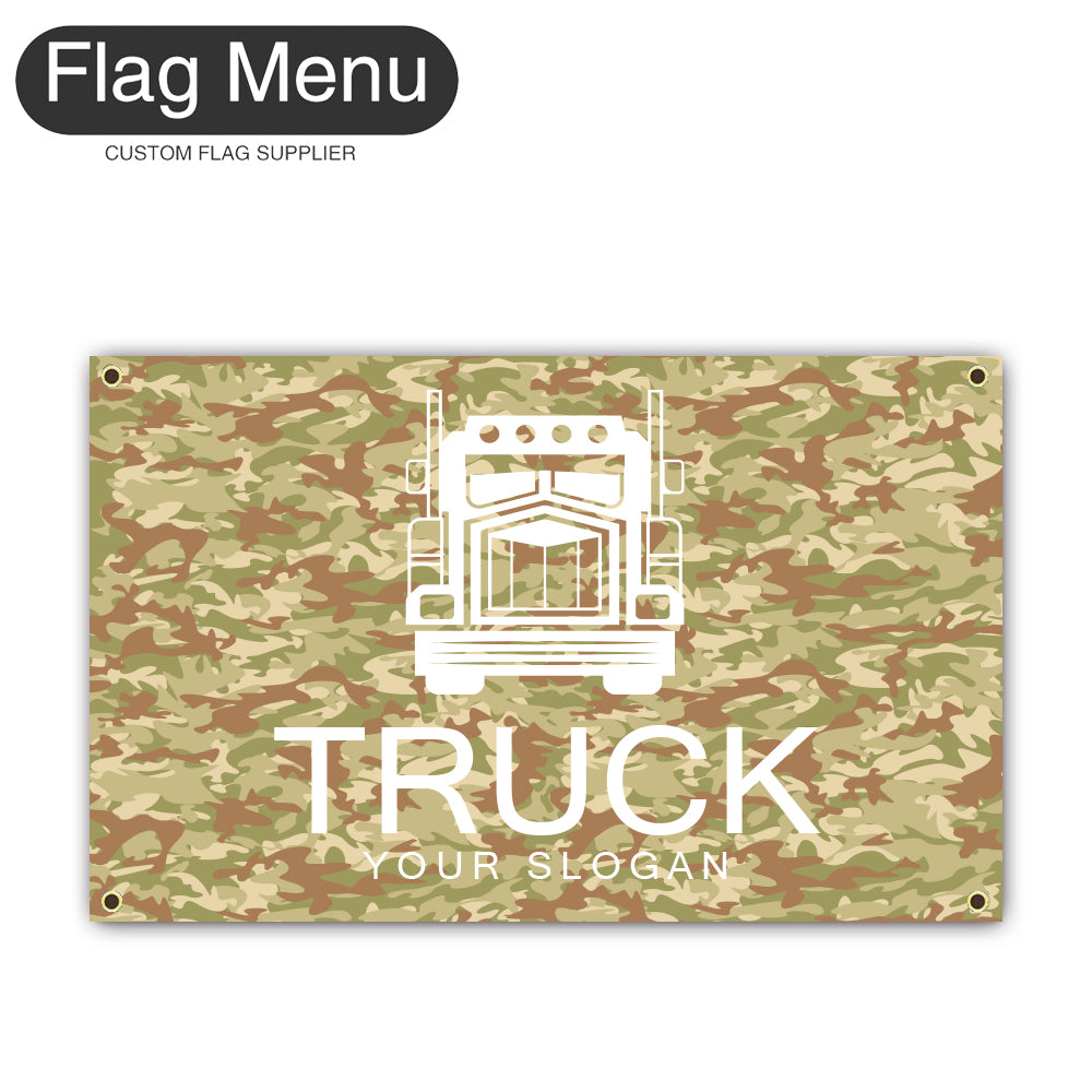 3'x5' Regular Flag - Transport-4 Grommets-Flag Menu
