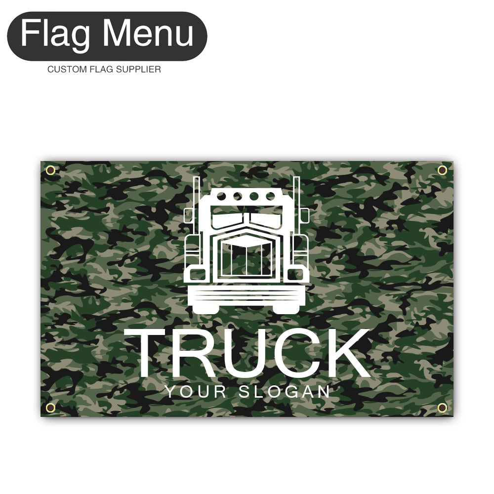 3'x5' Regular Flag - Transport-4 Grommets-Flag Menu