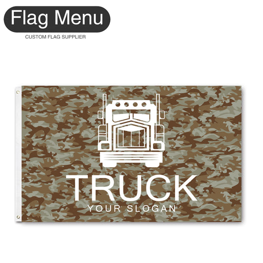 3'x5' Regular Flag - Transport-2 Grommets-Flag Menu