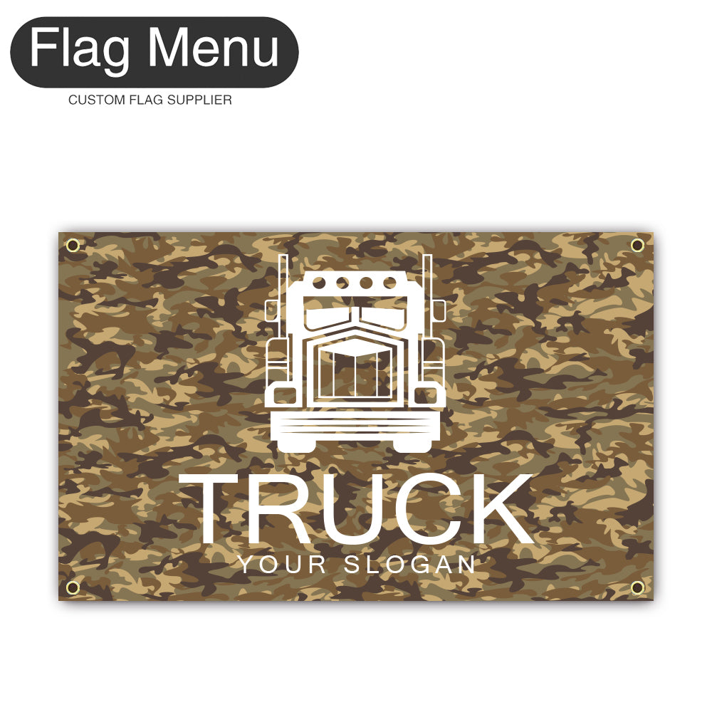 3'x5' Regular Flag - Transport-4 Grommets-Flag Menu