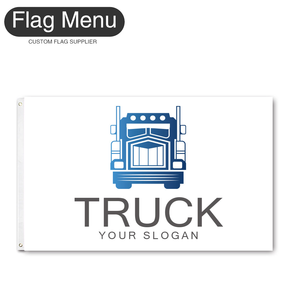 3'x5' Regular Flag - Transport-2 Grommets-Flag Menu