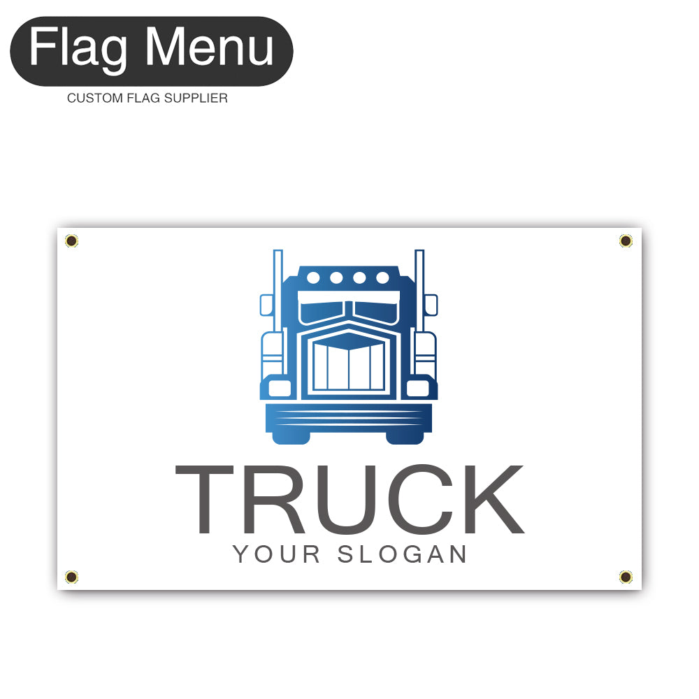 3'x5' Regular Flag - Transport-4 Grommets-Flag Menu