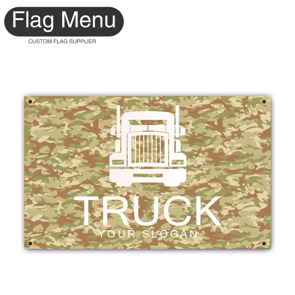 3'x5' Regular Flag - Transport-4 Grommets-Flag Menu