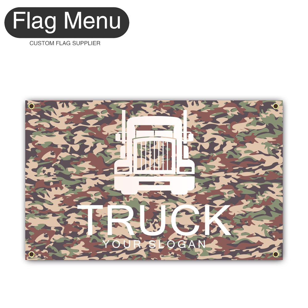 3'x5' Regular Flag - Transport-4 Grommets-Flag Menu