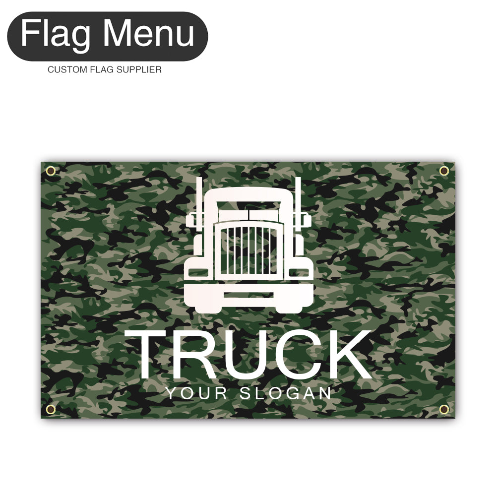 3'x5' Regular Flag - Transport-4 Grommets-Flag Menu