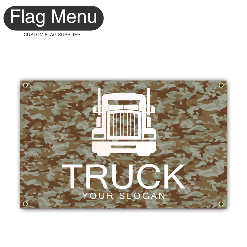 3'x5' Regular Flag - Transport-4 Grommets-Flag Menu