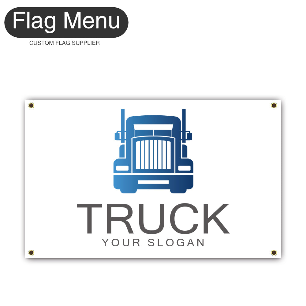 3'x5' Regular Flag - Transport-4 Grommets-Flag Menu