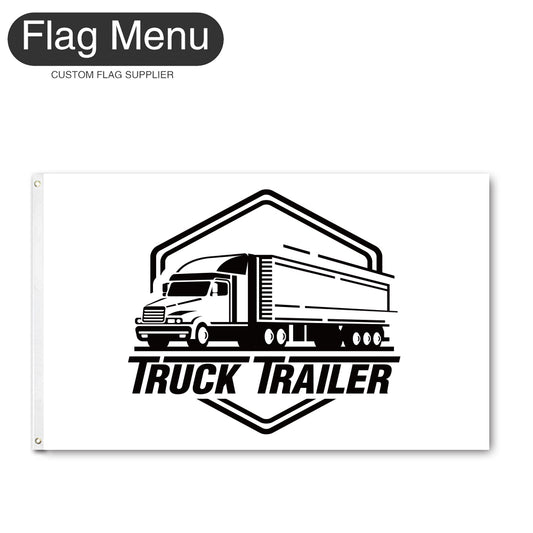 3'x5' Regular Flag - Transport-2 Grommets-Flag Menu