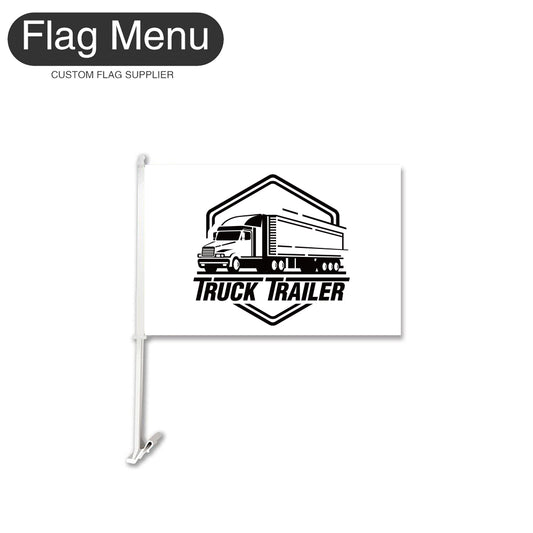 Car Flag Of Transport - 2pcs-Flag Menu