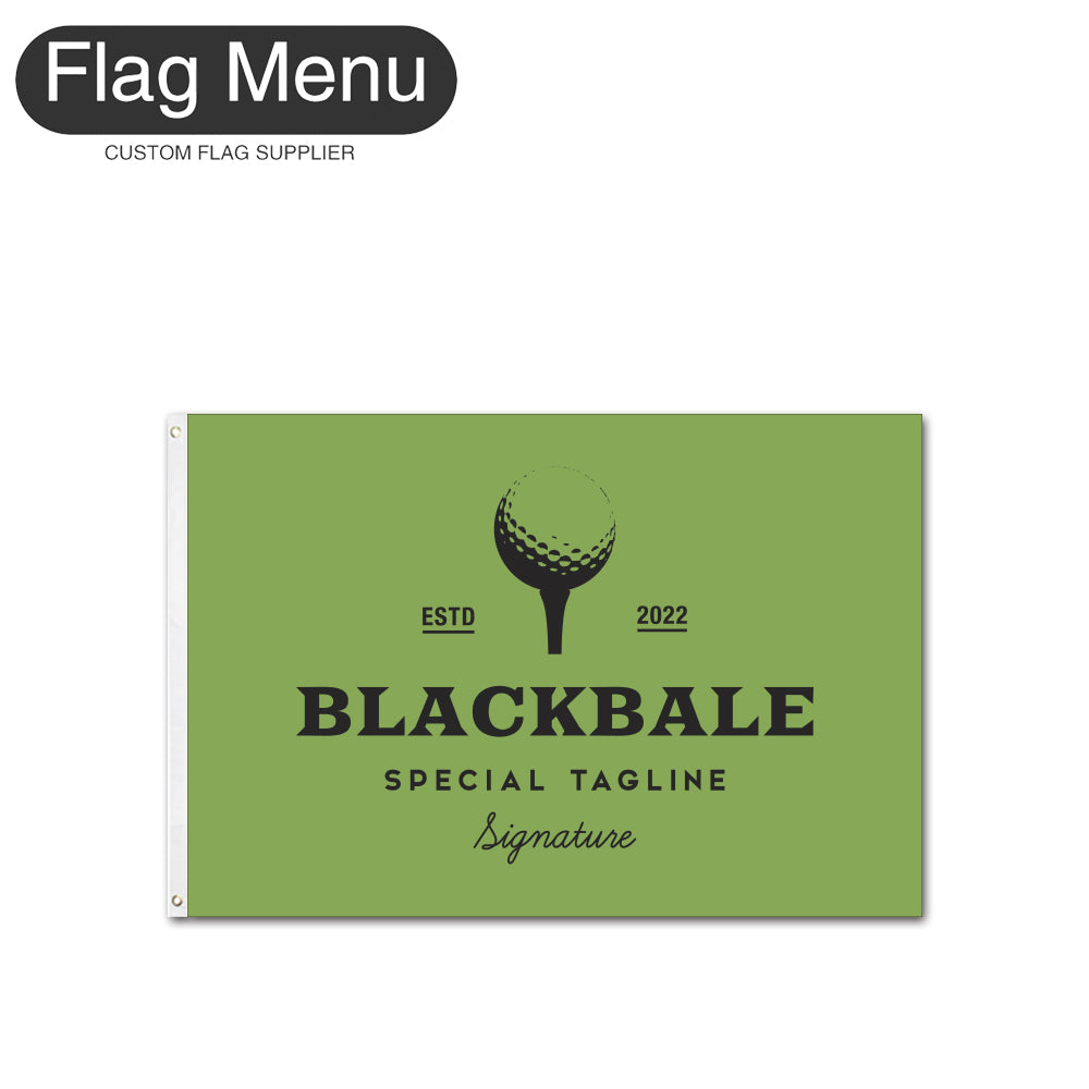 3'x5' Custom Golf Club Flag-Flag Menu
