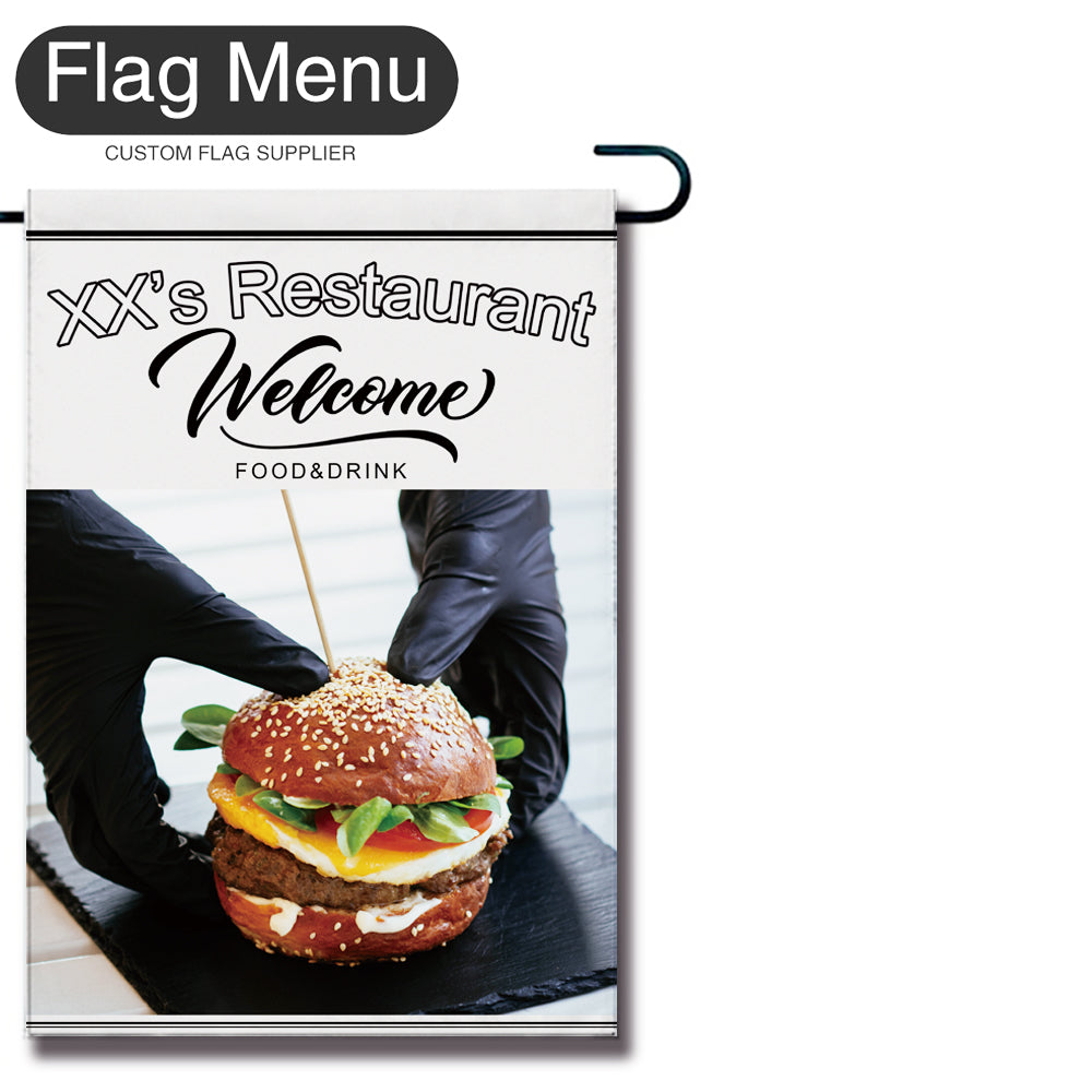 Store Welcome Flag - Canvas-28"x40"-Flag Menu