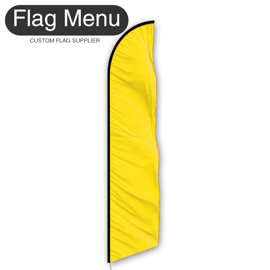 Solid Color-Custom Feather(Sharkfin) Flag-Flag Menu-Flag&Banner Company- USA UK Canada AU EU