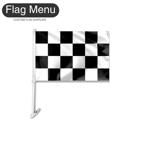 12"X18" Rally Racing Car Flag - 2 Pcs-Flag Menu