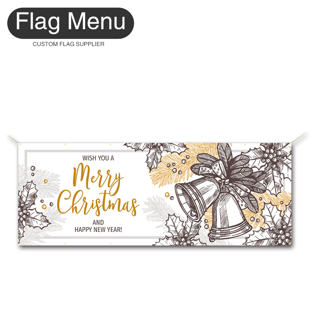 Christmas Custom Vinyl Banner-Flag Menu
