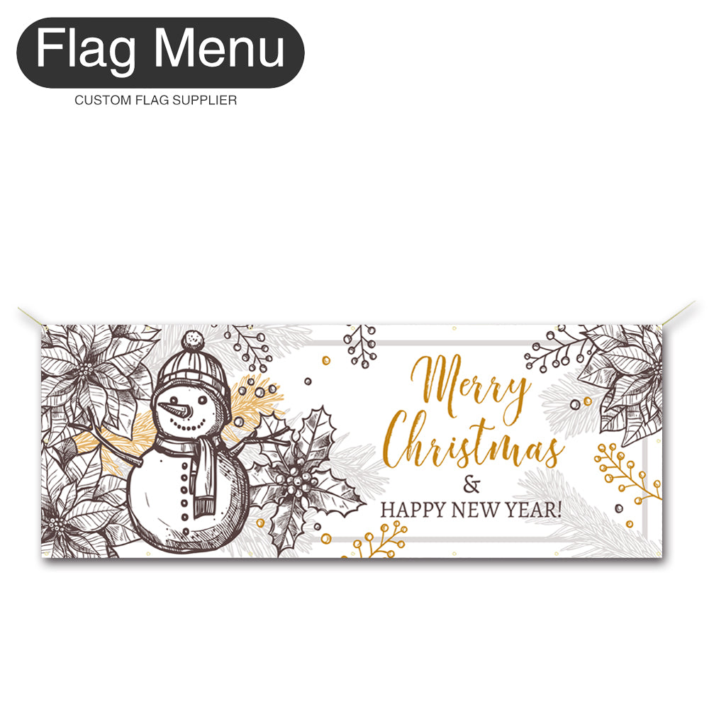 Christmas Custom Vinyl Banner-Flag Menu