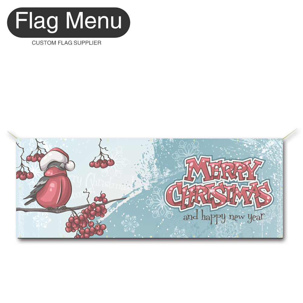 Christmas Custom Vinyl Banner-Flag Menu