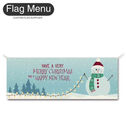 Christmas Custom Vinyl Banner-Flag Menu
