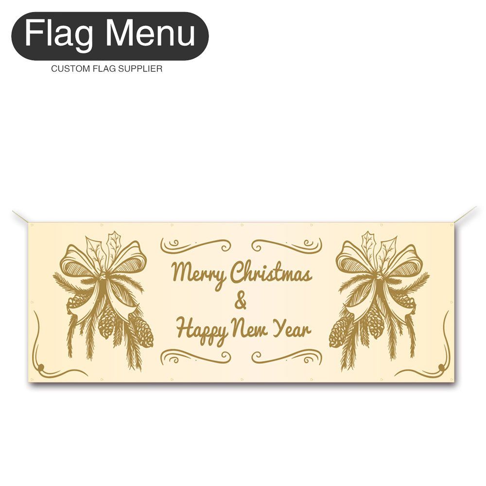 Christmas Custom Vinyl Banner-Flag Menu