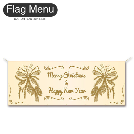 Christmas Custom Vinyl Banner-Flag Menu