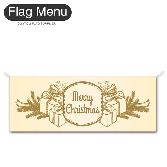 Christmas Custom Vinyl Banner-Flag Menu