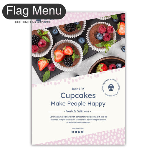 Custom Sticky PP Poster Prints - Double-Flag Menu