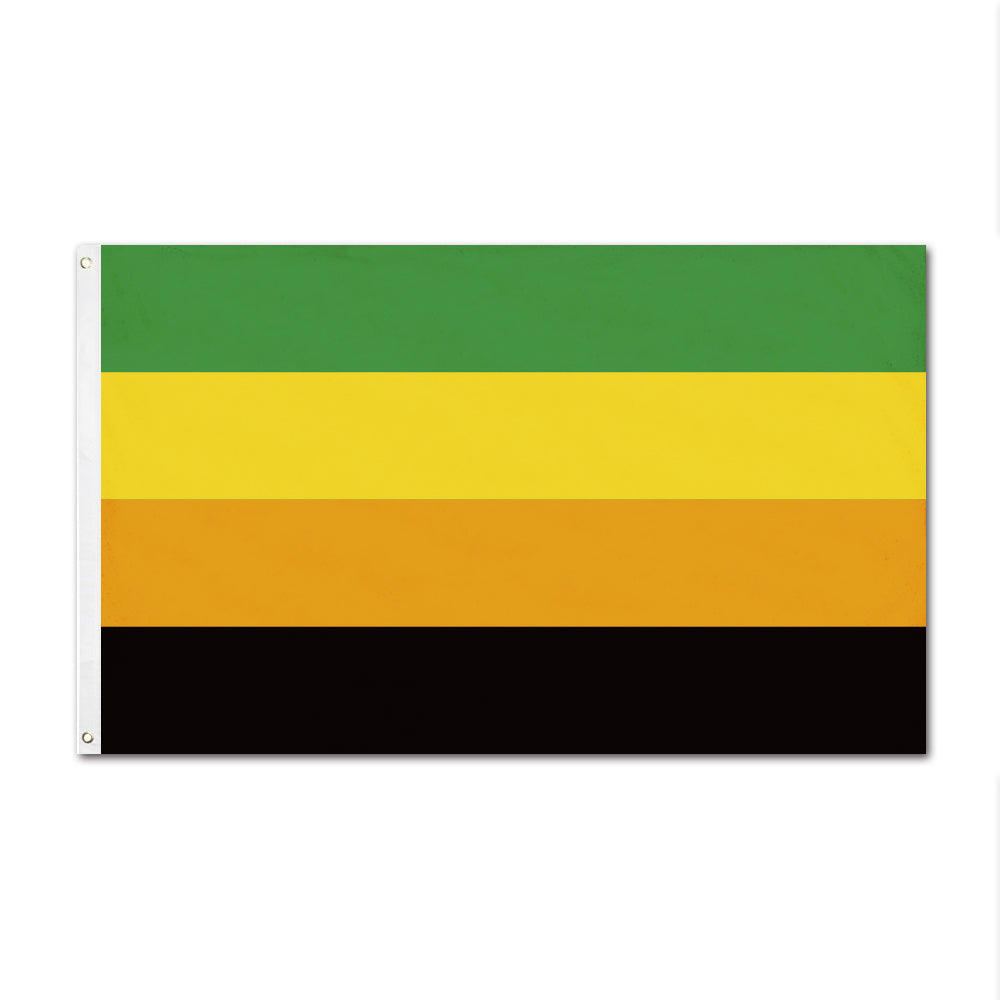 3'x5' Regular Flag - LGBT-Flag Menu-Gender Identity Pride Flagga-LGBTQ+