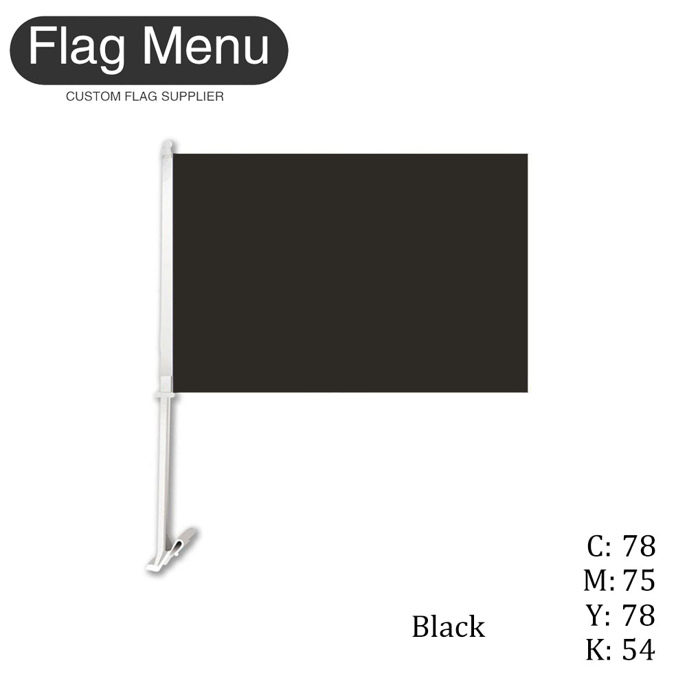 Vivid Color-12X18in Solid Color Car Flag-Flag Menu-Flag&Banner Company- USA UK Canada AU EU