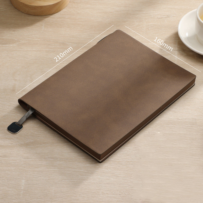 100 Packs Custom Gift Note Book - Logo Printing-Brown-Book Only-100 Pcs-FlagMenu.com