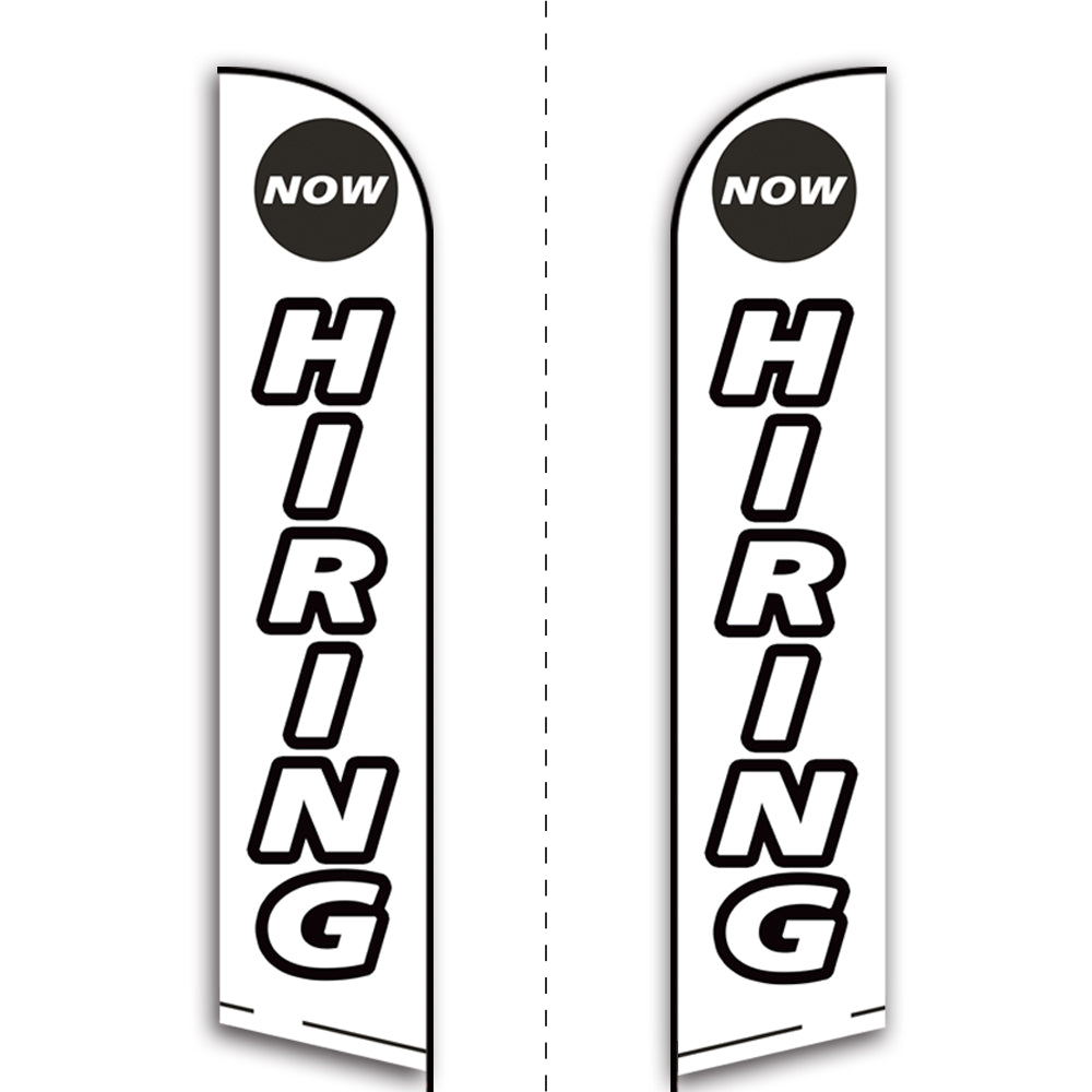 15ft Sharkfin Flag Kit With Spike-HIRING-Flag Menu